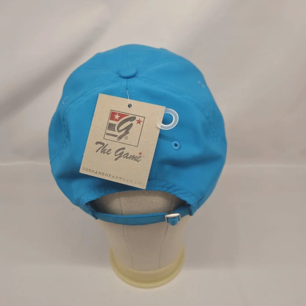 American Dry Goods Hat Men's One Size Blue Embroidered Patch Youth Golf Tarheels